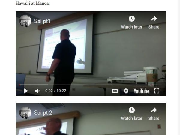 Umi Perkins‘ Guest Lecture by Keanu&nbsp;Sai